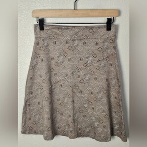 Toad&Co Womens Patterned Oblique Skirt